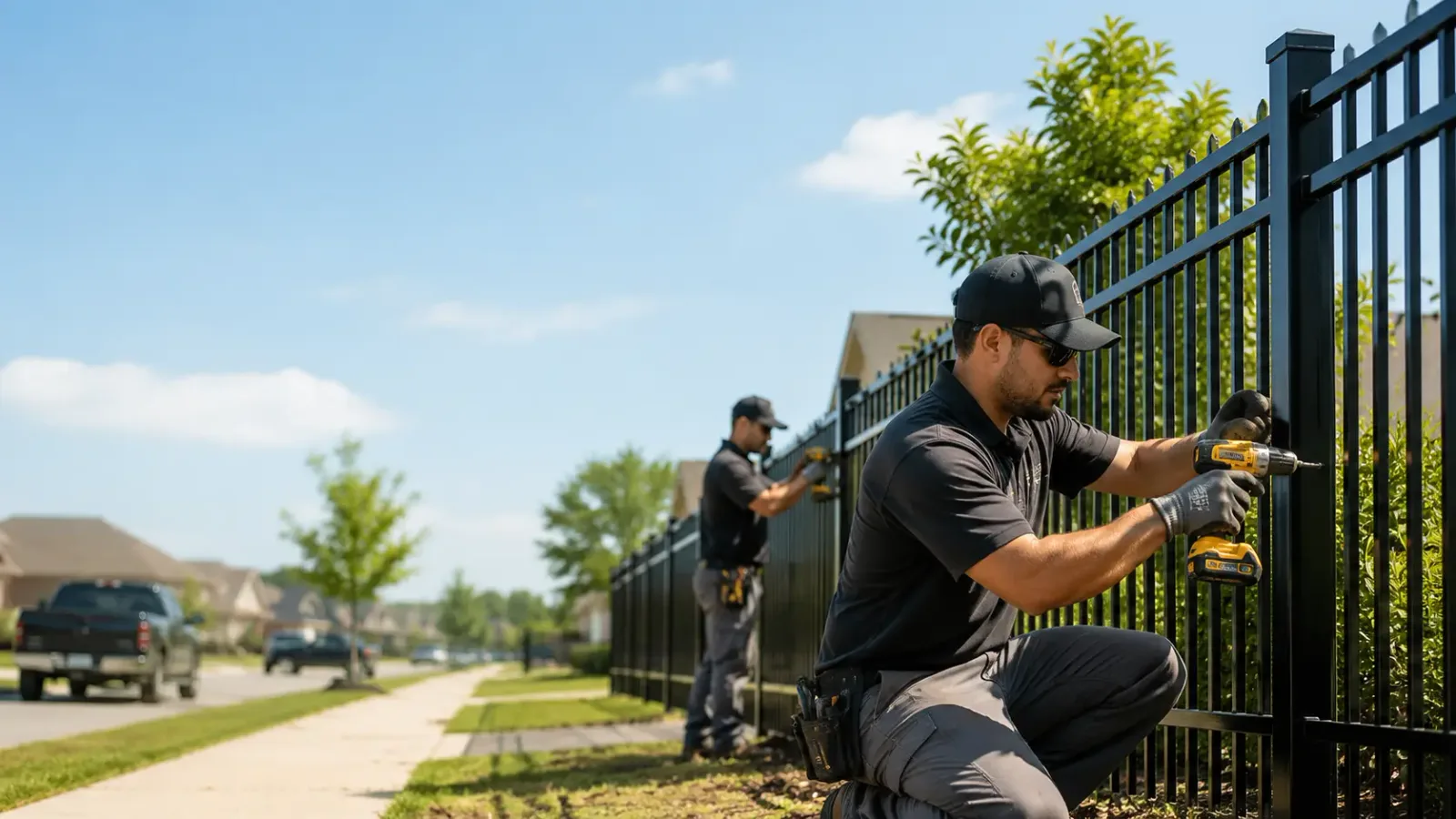 Metal Fence Installation in Sciota, PA
